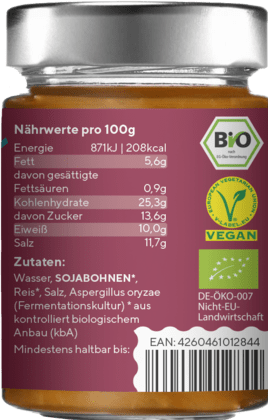 Image du produit Fairment Pâte miso bio Aka Tsubu
