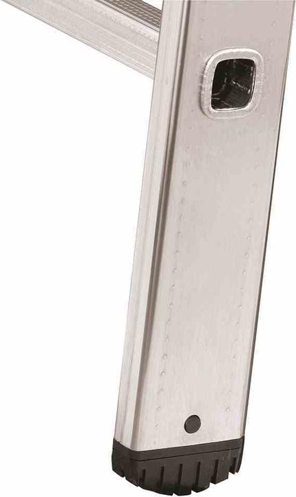 Produktbild Hailo S80 ProfiStep duo, Aluminium-Schiebeleiter 2-teilig, 2x12 Sprossen (Mehrzweckleiter, 14 cm)