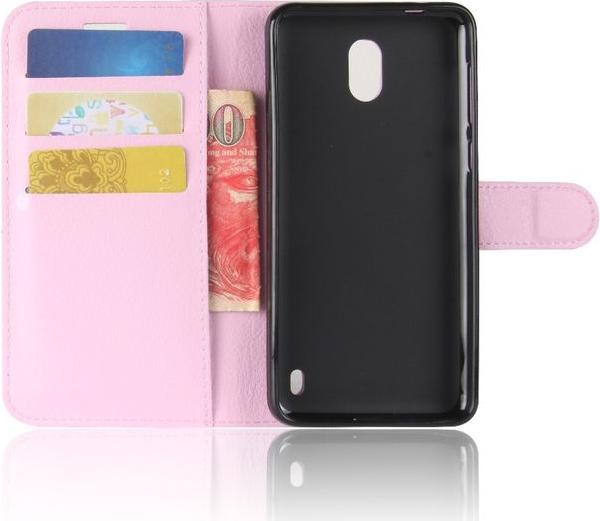 Actual product image MU Classic Leather cover with litchite texture (Nokia 2)
