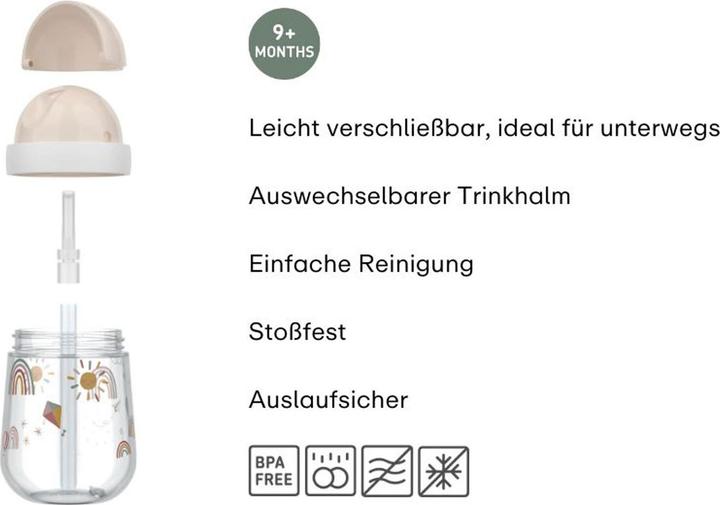 Produktbild Mepal Mio Strohhalmbecher