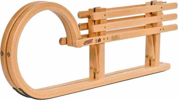 Produktbild Colint Holz-Faltschlitten Hörner Form