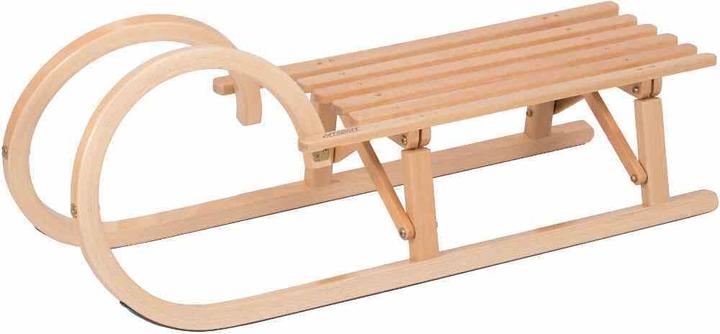 Produktbild Colint Holz-Faltschlitten Hörner Form