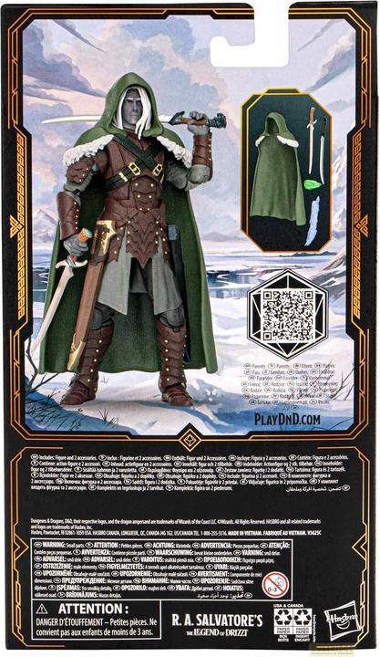Actual product image Hasbro Dungeons & Dragons - Drizzt
