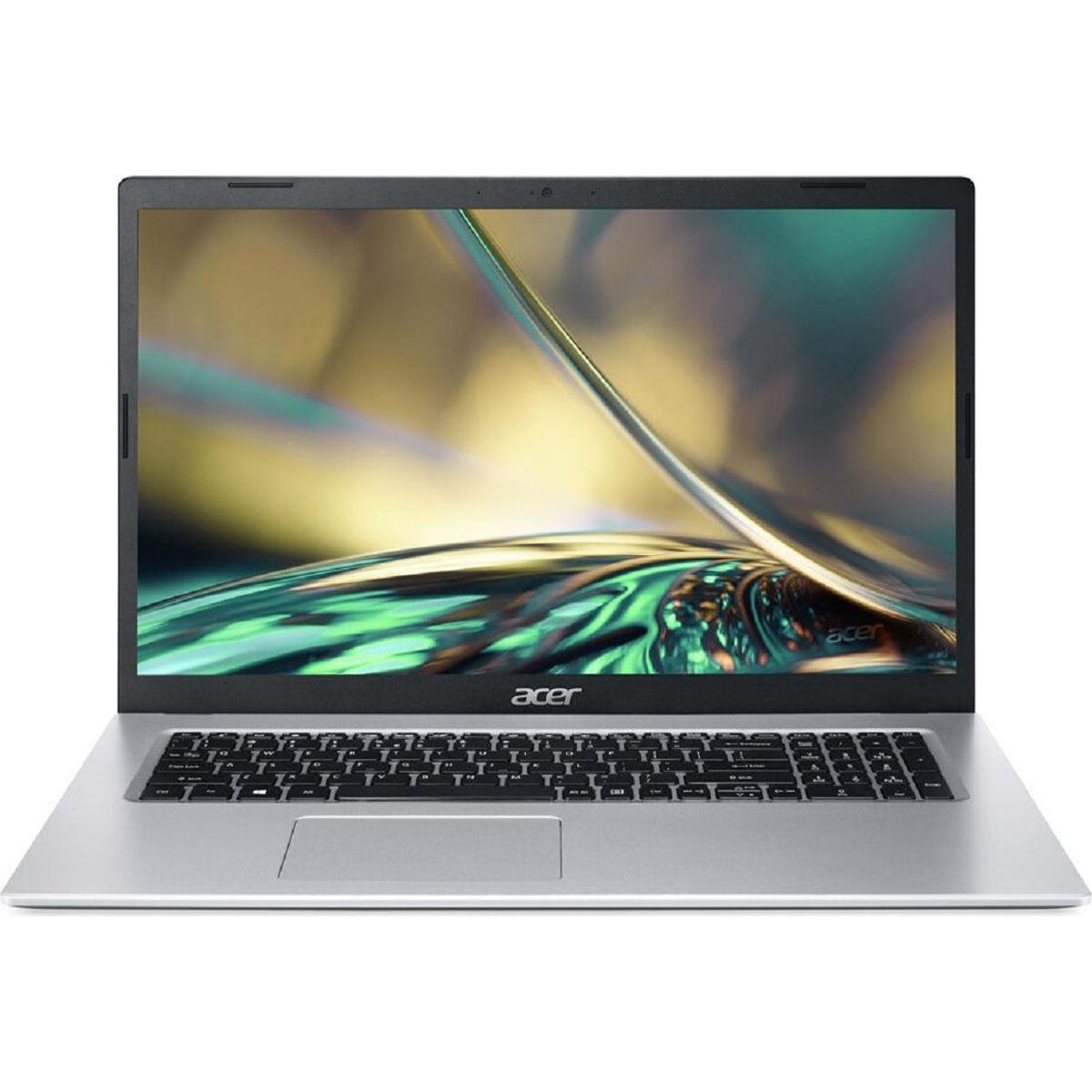 Acer Aspire 3 (17.30", Intel Core i3-1215U, 16 GB, 512 GB, DE), Notebook, Silber
