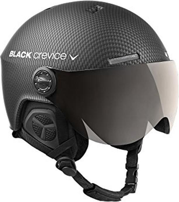 Immagine prodotto Black Crevice Casco da Sci per Crepe con Visiera (57 - 61 cm, ml)