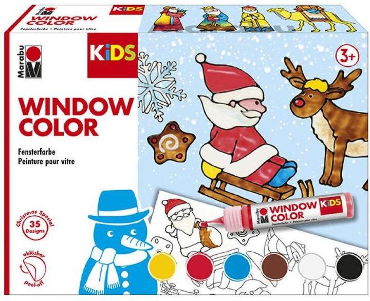 Image du produit Marabu Fenêtre Couleur Noël (Multicolore, 150 ml)