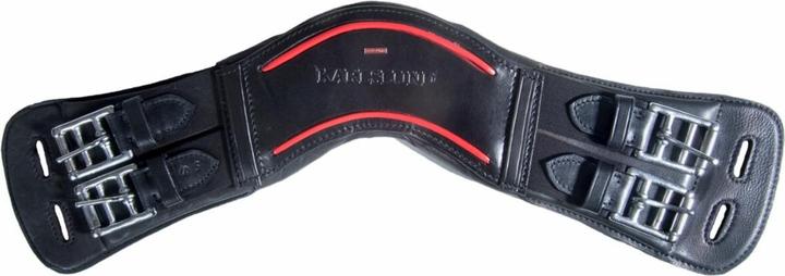 Karlslund Anatomisch geformter Sattelgurt aus Leder