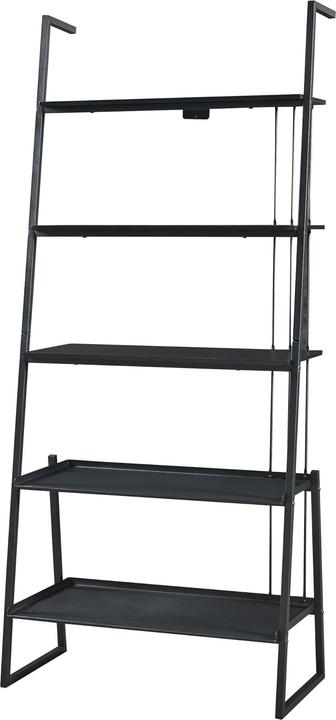 Produktbild En.Casa Möbelset Storfjord 3-tlg. 1x Schreibtisch, 2x Leiterregal