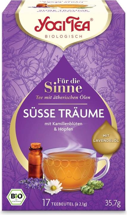 Immagine prodotto Yogi Tea Per i sensi Sogni d'oro Tè speziati (2.10 g)