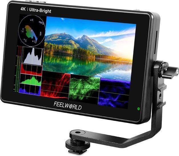 Produktbild Feelworld LUT7S PRO 7 Inch 2200nits 3D LUT Touch Screen DSLR Camera Field Director AC Monitor (7", Full HD)