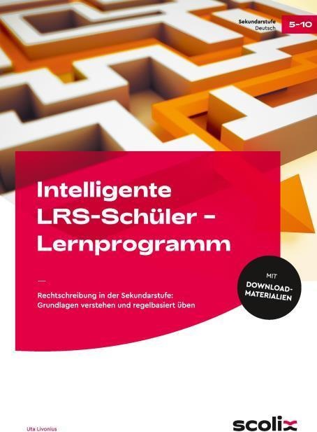 Produktbild Intelligente LRS-Schüler - Lernprogramm BÜ (Deutsch, Uta Livonius, 2020)