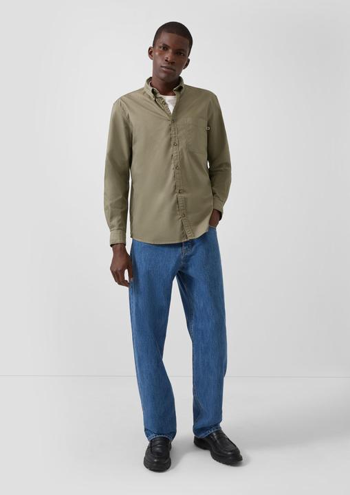 Immagine prodotto s.Oliver Hemd Regular Fit: Leichtes Langarmhemd mit Button-Down-Kragen (S)