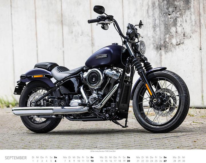 Produktbild Best of Harley Davidson Kalender 2026 Premium XXL (Harter Einband, Deutsch)