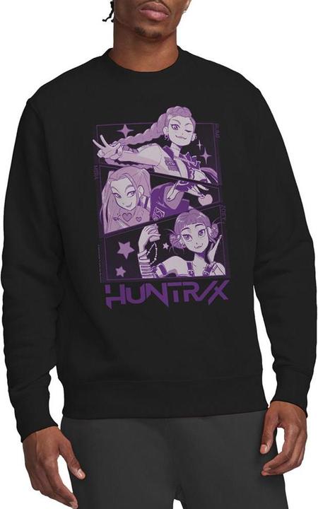 Image du produit K-Pop Demon Hunters - Sweat motif Huntr/X style Panneau - Adulte (XXL)