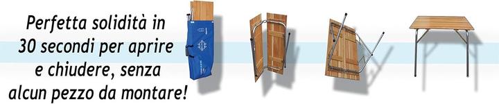 Actual product image Castelmerlino Folding Table