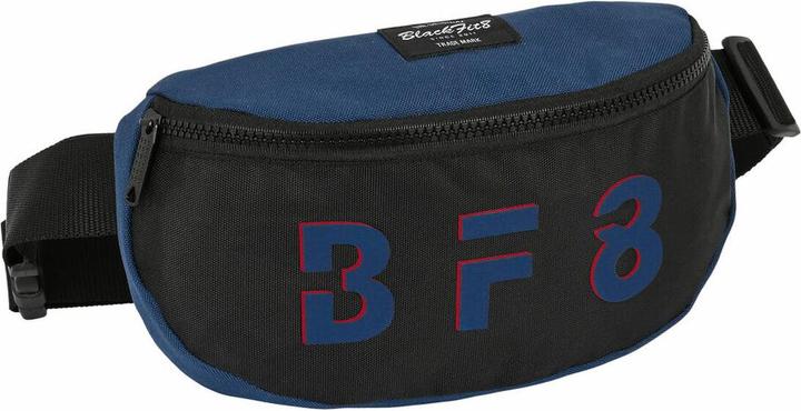 Safta Gürteltasche Schwarz Marineblau (23 x 14 x 9 cm)