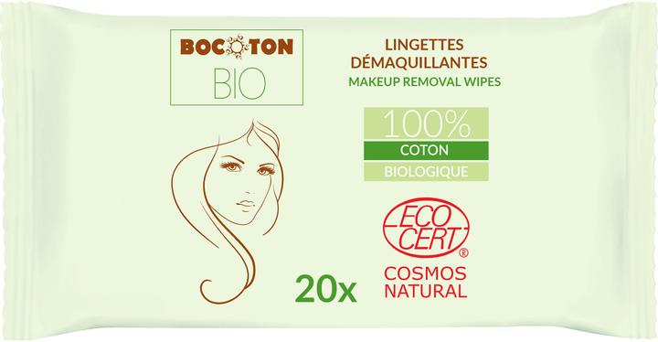 Actual product image Bocoton lingettes démaquillantes Bio (Facial cleansing wipes)