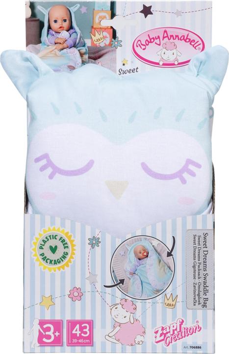 Actual product image Baby Annabell Sweet Dreams Pucksack
