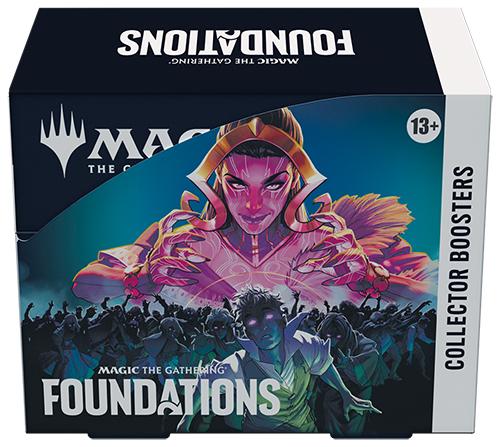 Produktbild Magic the Gathering Magic: The Gathering - Foundations Collector Booster Display (12 Boosters) (Englisch, Booster Pack)