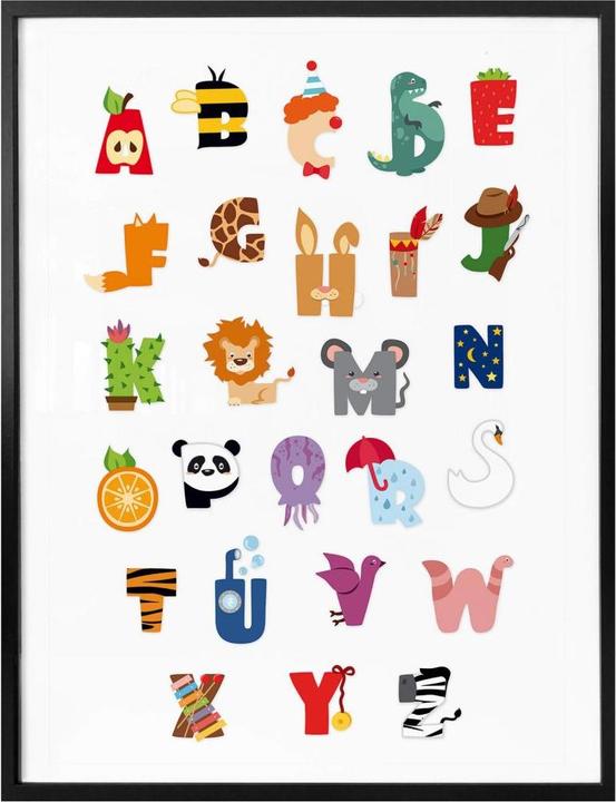 Image du produit Trenddeko Alphabet pour enfants (80 x 100 cm)