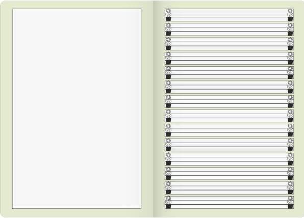 Produktbild Geschichtenheft Lineatur 2G liniert DIN A5 ohne Rand, 16 Blatt (A5, Schrägliniert, Weicher Einband)