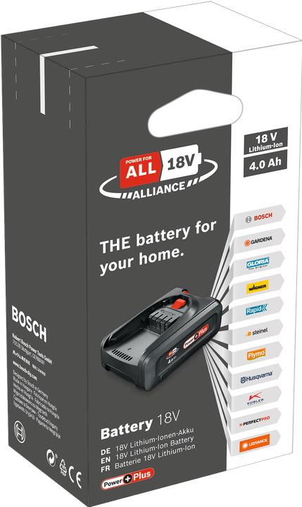 Image du produit Bosch Home & Garden Pack d'accumulateurs PBA (18 V)