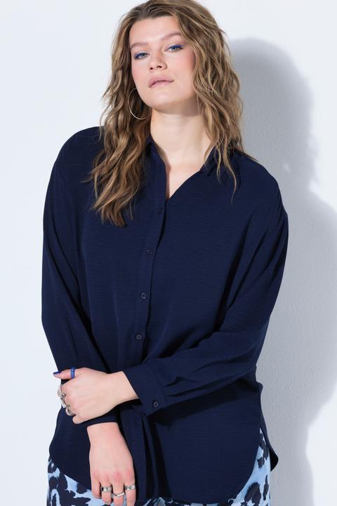 Produktbild Studio Untold Hemdbluse, oversized, Krepp, Langarm (54, 56)