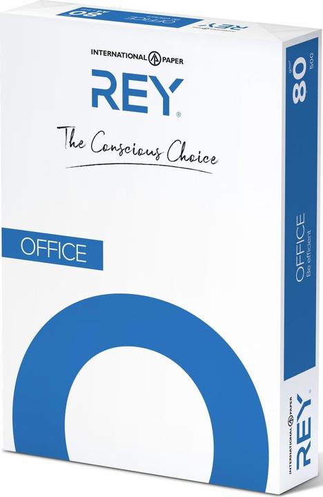 Image du produit Rey Papier à copier Office A3 80g/qm blanc VE=500 feuilles (A3, 500 feuilles, 80 g/m²)