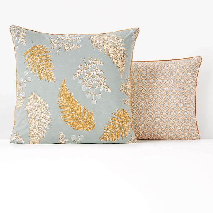 Actual product image La Redoute Interieurs Fougere Gris (Pillowcase, 50 x 70 cm)