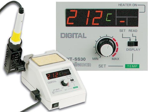 Velleman Professionelle Lötstation 48W 150-480°C -Digitales Display