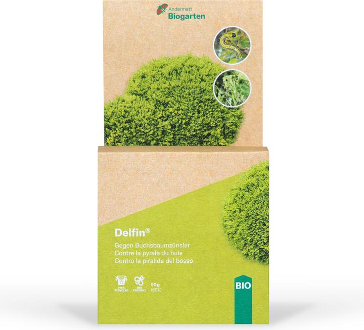 Image du produit Andermatt Biogarten Delfin contre la chenille de la pyrale du buis (Perceuse du buis)