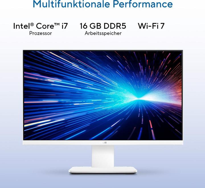 Produktbild ASUS ExpertCenter P4 24" i5-13420H 16 1TB V440VAK-BPC273W W11H (Intel Core i5-13420H, 16 GB, 1000 GB)