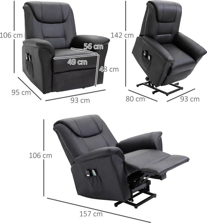 Produktbild Jamb Massagesessel mit Aufstehhilfe