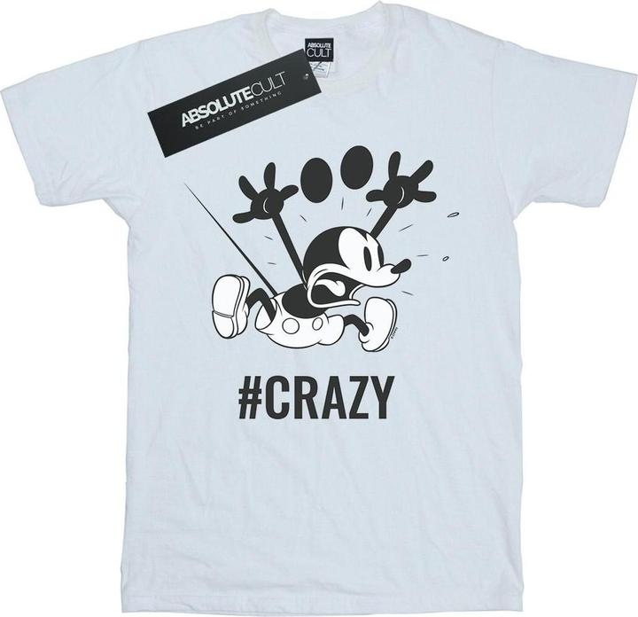 Image du produit Disney - T-shirt MICKEY MOUSE #CRAZY - Femme (S)