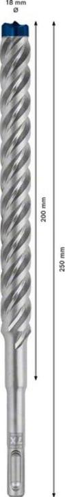 Produktbild Bosch Professional Zubehör EXPERT SDS plus-7X Hammerbohrer, 18 x 200 x 250 mm (18 mm)