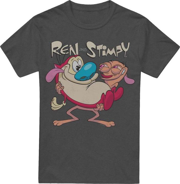 Image du produit Ren & Stimpy - T-shirt TWO OF A KIND - Adulte (XXL)