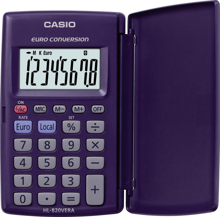 Actual product image Casio HL-820VERA (Batteries)