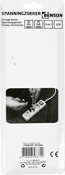 Produktbild Benson Spannungsprüfer LED 3-in-1