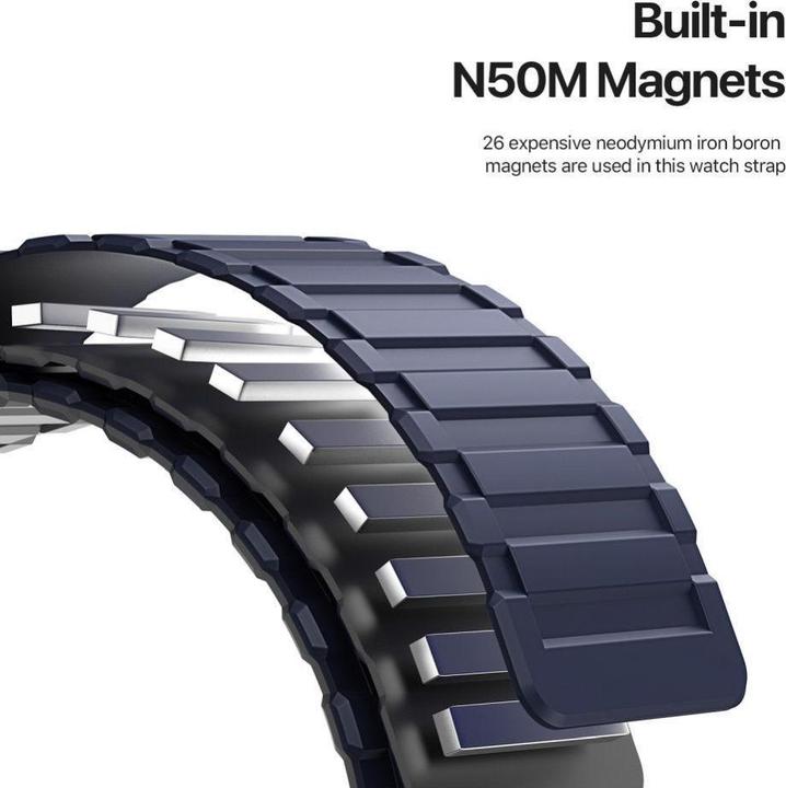 Image du produit Dux Ducis KJ Armband (45 mm, 44 mm, 42 mm, 49 mm, Silicone, Aimant)