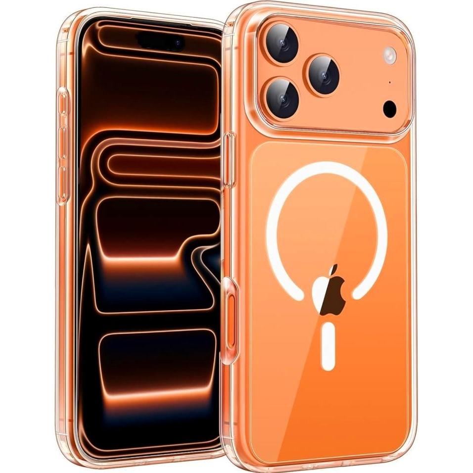 Screenguard Magnetic Clear Case MagSafe Hülle (Apple iPhone 17 Pro), Cover smartphone, Trasparente