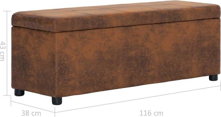 Image du produit vidaXL Bank (116 cm)