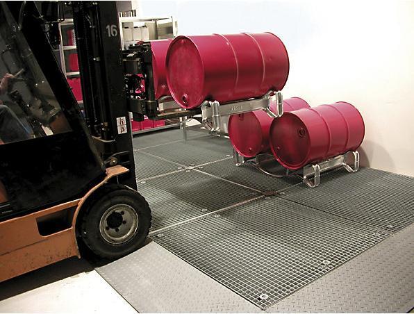Produktbild kaiserkraft Stahl-Flachwanne, niedrig