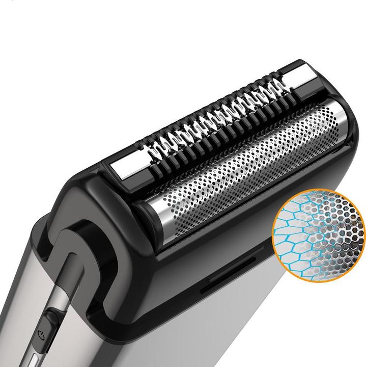 Actual product image xO cordless shaver CF8 gray