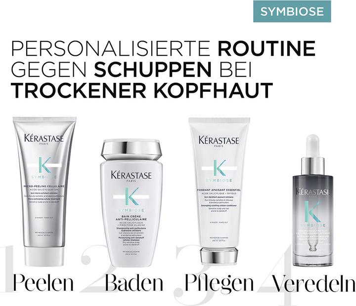 Image du produit Kérastase Symbiose Bain Crème Anti-Pelliculaire (250 ml, Shampoing liquide)