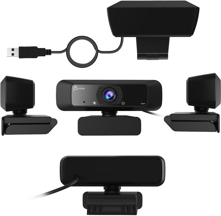 Immagine prodotto j5Create Webcam USB JVCU100 1080P 30 fps (2 Mpx)