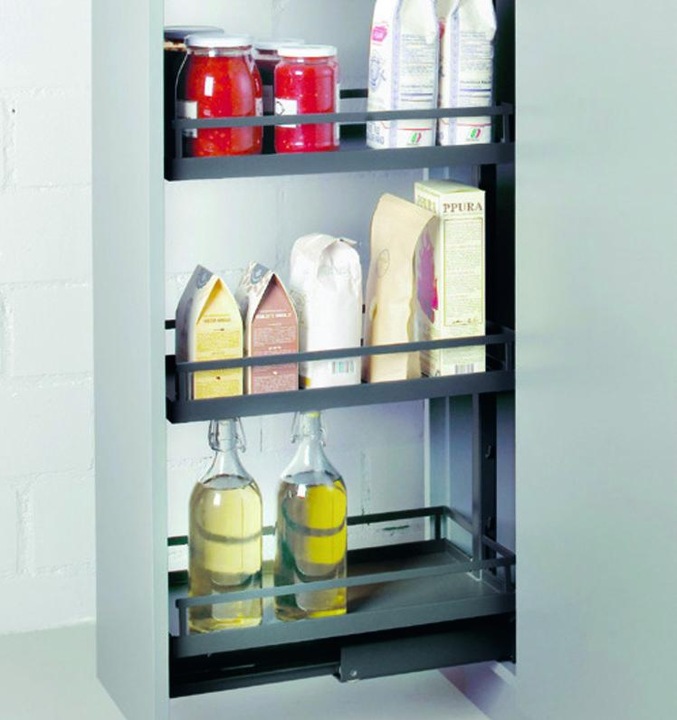 Produktbild Kesseböhmer Hochschrank-Front-Vollauszug-Set PEKA/ Standard