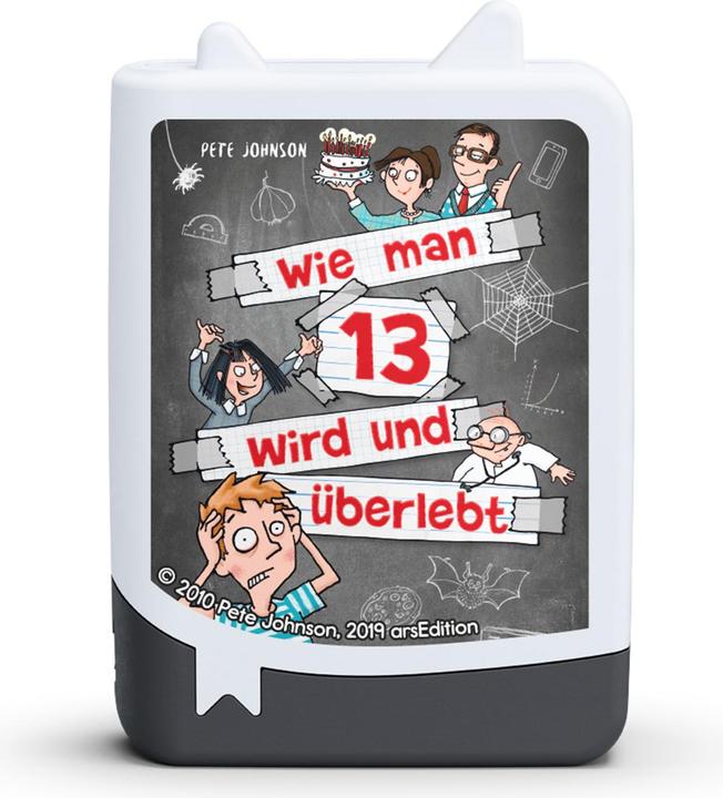 Image du produit Tonies Audiosystem Hörfigur Book Tonie - Wie man 13 wird und überlebt 1 (Allemand)