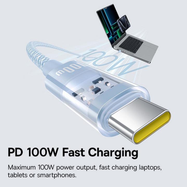 Actual product image Baseus USB C – USB C (2 m, USB 2.0, 100 W)