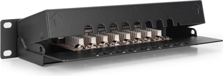 Produktbild Digitus 1HE 8-Port 10" Cat6 geschirmt schwarz