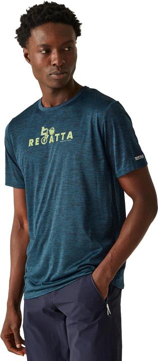 Actual product image Regatta Mens Fingal VIII Cycle Marl T-Shirt (XL)